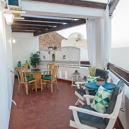 Coqueto Apartamento Con Vistas Al Mar Y Piscina Carboneras Exteriör bild