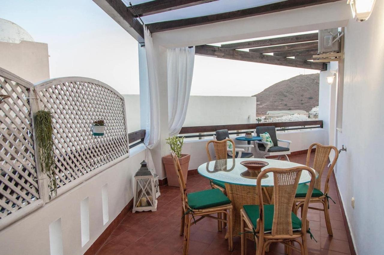 Coqueto Apartamento Con Vistas Al Mar Y Piscina Carboneras Exteriör bild